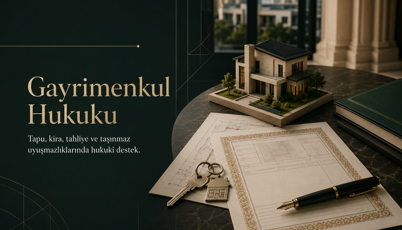 Gayrimenkul Hukuku hukuki hizmetleri